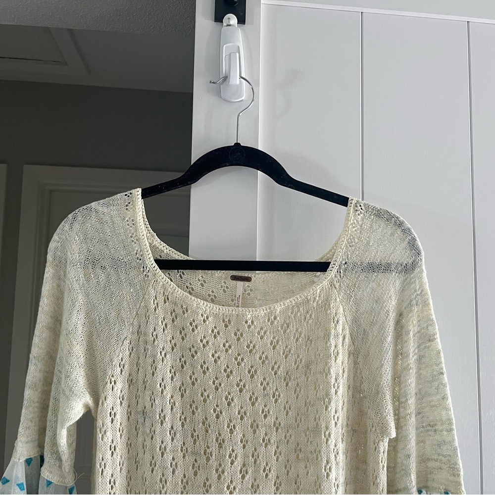 Free People Long Sleeved Tunic Sweater - Picture 2 of 5
